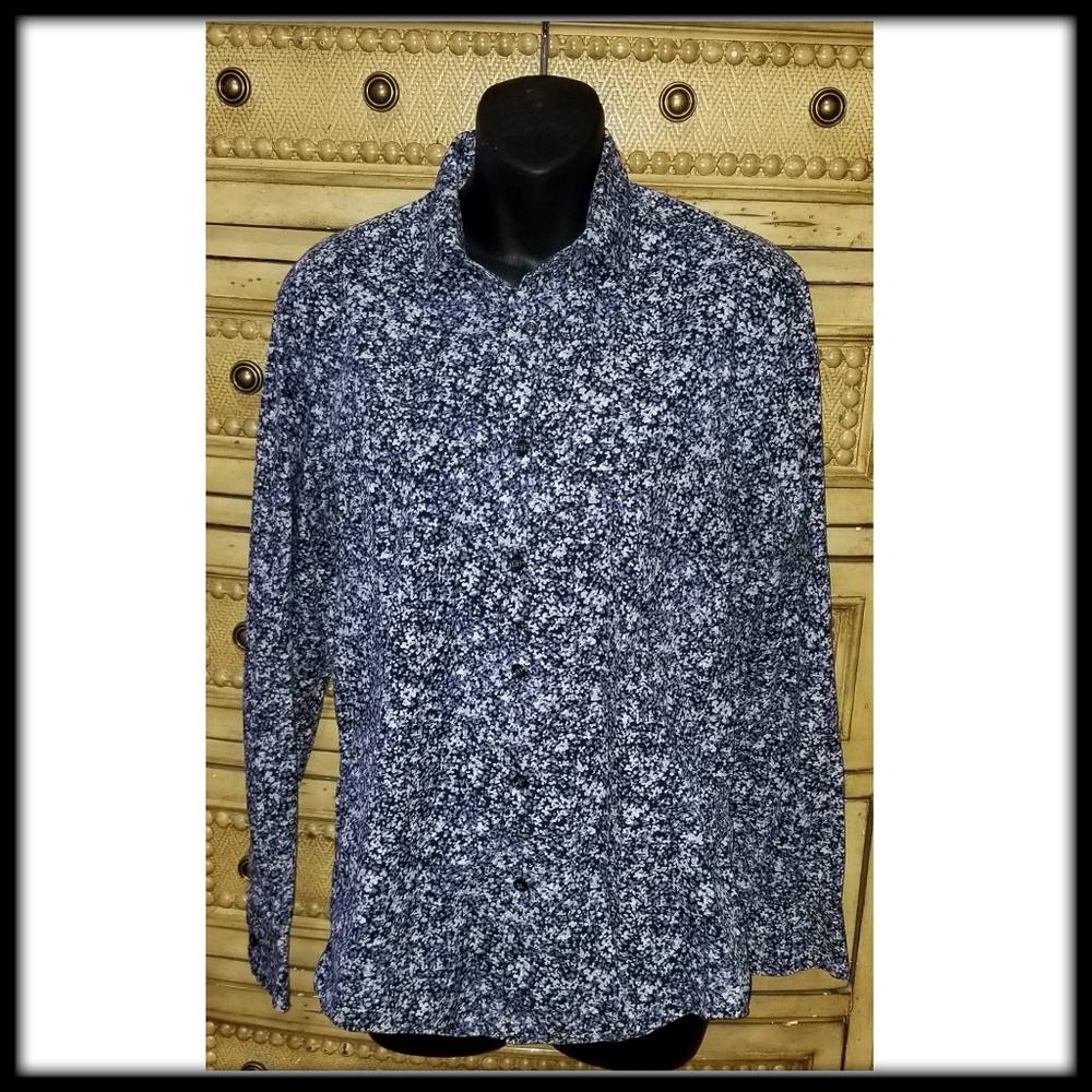 Men's Egara dress shirt, slim fit, Medium